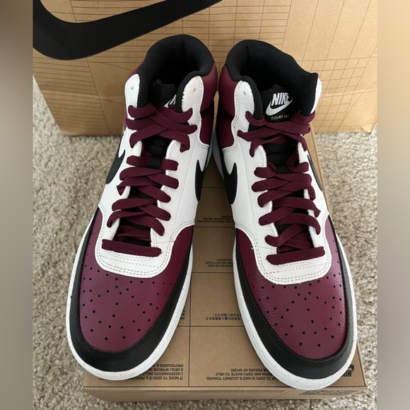 Nike Men’s Court Vision Mid Next Nature Sneaker Size 10 and 11 - Picture 7 of 10